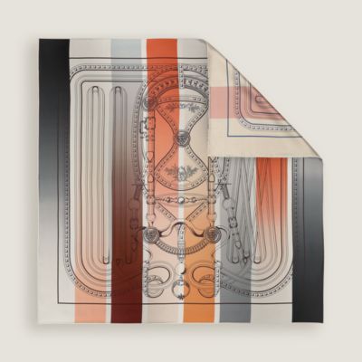 【イチ押し★】HERMES レディース スカーフ 90 Grand Tralala grand-tralala-double-face-